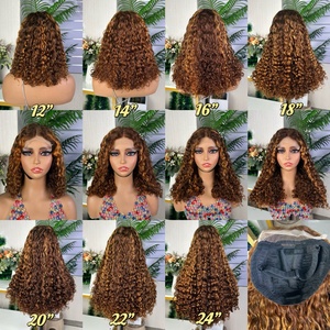 วิกผมลอนน้ำ SDD 5*5 คุณภาพสูงแบบ Super Double Drawn ผมแท้ 100% ความหนาแน่นเต็มสุด สี Piano - Product Image 6