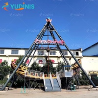 Bateau Viking 40 places, manèges pirates palpitants, équipement de parc d'attractions extérieur pour adultes à vendre