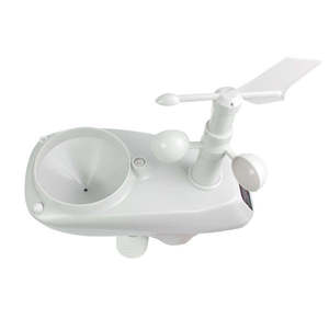 Kỹ Thuật Số 7-in-1 wifi Trạm thời tiết trong nhà/ngoài trời giám sát từ xa tốc độ gió mưa <span class=keywords><strong>UV</strong></span> chỉ số Dự báo nhựa OEM - Product Image 3