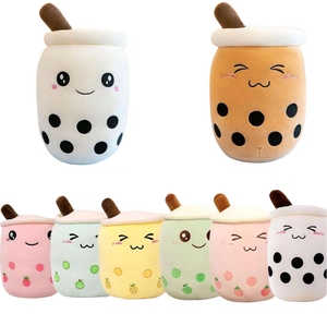 Лидер продаж, плюшевая игрушка для чая, подушка, набивные животные, украшение для дома, детский подарок на день рождения, мягкая игрушка Boba Plushies - Product Image 1