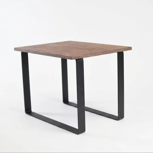 Support de tourne-disque avec porte-disques, décorations de table en métal et bois, <span class=keywords><strong>meuble</strong></span> de station musicale pour accessoires audio, décoration intérieure - Product Image 4