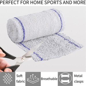 ผ้าสแปนเด็กซ์พันผ้าพันแผลยืดหยุ่นสำหรับข้อมือข้อเท้าเท้าเข่าข้อศอกไหล่ - Product Image 3