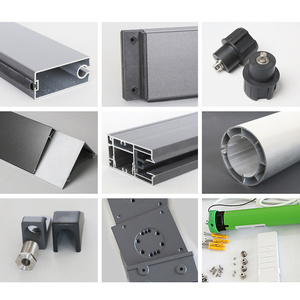 電動ジップトラック式屋外ブラインド、モダンな電動<span class=keywords><strong>PVC</strong></span>ロール、パティオバルコニー用プライバシースクリーン、屋外ローラーシェード - Product Image 4