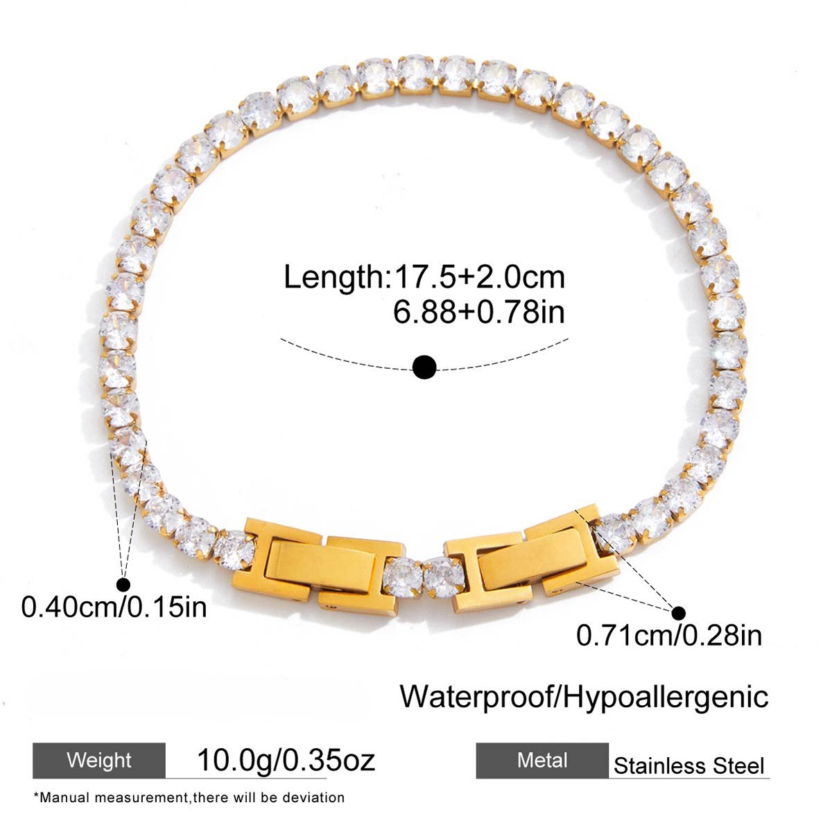 4mm gold