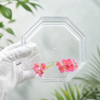Boîte Cadeau Octogonale en Plastique Transparent Vide pour Biscuits, Bonbons, Ginseng, Ganoderma, Cordyceps – Emballage de Présentation en Gros