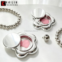 Étui personnalisé pour rouge à lèvres en forme de fleur, étui pour masque à lèvres, pot pour blush, étui pour fard à paupières, conteneur pour baume à lèvres, étui en plastique pour baume et rouge à lèvres