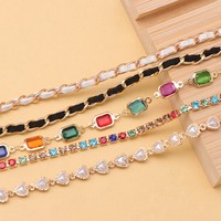 En gros, chaînes décoratives pour chapeaux, détachables, DIY, en métal, avec strass, style baseball, pour camionneurs et chapeaux de femme, accessoires de chaîne