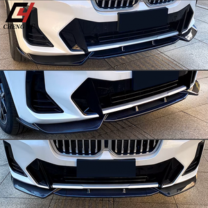 Divisor Delantero ABS en Negro Brillante y Estilo Carbono para BMW <span class=keywords><strong>X3</strong></span> G01 X4 G02 <span class=keywords><strong>M</strong></span> Pack <span class=keywords><strong>2022</strong></span>+, Mejora del Kit de Carrocería Exterior - Product Image 3
