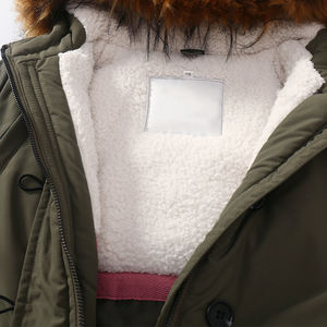 Vestes d'hiver/automne pour garçon et fille, <span class=keywords><strong>manteau</strong></span> rembourré pour adolescents, vêtements d'extérieur, avec capuche pour enfants, nouvelle collection - Product Image 5