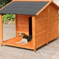 Новый дизайн 2022, домашний деревянный домик для собак, прочная дышащая большая будка, деревянные собачьи клетки для сохранения тепла зимой