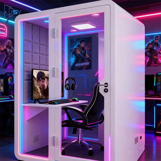 Modular Office Work Space Meeting Pod Soundproof Music Karaoke Room for Mall Shop Leisure Home