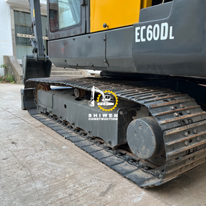 Mini excavadora de orugas Volvo EC60DL usada, modelo 2017, componentes de núcleo de peso de 6 toneladas, bomba de Motor de caja de cambios - Product Image 5