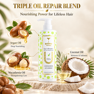 Champú de Tratamiento Reparador con Proteína y Aceite de Argán de Marca Privada para Cabello Rizado y Crespo 4C - Product Image 2