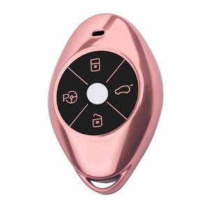 ตัวป้องกันกุญแจรถแบบขายส่งของ huanyue เหมาะสำหรับ G3i xpeng G6 G9 P5และที่หุ้มกุญแจ P7i (รุ่นไวนิลสีดำ) - Product Image 2