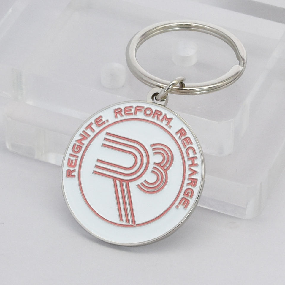 Custom Zinc Alloy Durable Keychain with Soft Enamel Finish and Angel ...