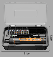 Ensemble de tournevis électrique sans fil rechargeable, mini perceuse - Kit d'outils électriques portatifs