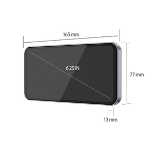 Caméra embarquée de voiture avec système de surveillance des angles morts BSD, double objectif 1080P, écran 6,25 pouces, DVR automobile - Product Image 2