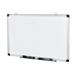 Magnetisch Wit Bord Aluminium Frame Wit Schrijfbord Aan De Muur Gemonteerd Magnetisch Whiteboard Voor Klaslokaal