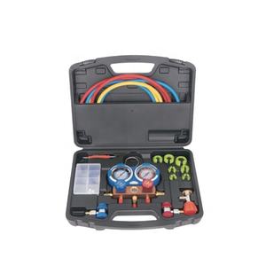 Система кондиционирования HVAC A/C, набор манометров для трубопровода переменного тока, латунный R134A, комплект автоматического обслуживания - Product Image 1