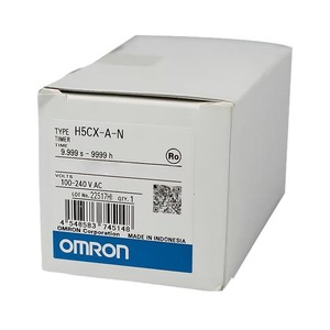 Omron H5CX-A-N <b>Timer</b> 100-240 V AC 9.999 S To 9999 H Made In Indonesia - Product Image 1