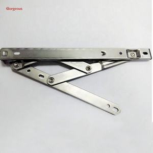 Parallel Öffnende Wohnwagenfenster-Reibungsverriegelung Sicherheitsfensterhalterungen Soft-Closing 180 Grad Öffnungswinkel Edelstahl - Product Image 5