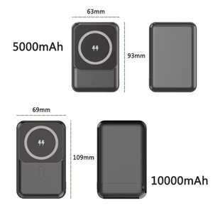 Customizable Potable PowerBank 10000mAh 5000mah Slim Batterie Externe Fast Charging Magnetic Wireless Powerbank for Phone - Product Image 2