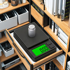 เครื่องชั่งดิจิตอลแบบพกพา Proins Super Mini สำหรับชั่งเครื่องประดับ 500 กรัม ความละเอียด 0.01 กรัม คุณภาพสูง ชั่งทองคำได้ หน้าจอ LCD ใช้พลังงานจากแบตเตอรี่ - Product Image 3