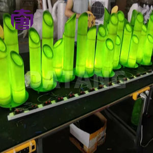 Luces LED 3D personalizadas con forma, material de resina transparente y fibra de vidrio, IP65, para jardín, césped, festivales, Navidad. - Product Image 4