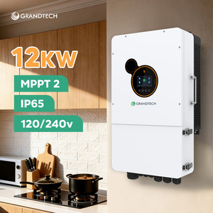 ระบบกักเก็บพลังงานแสงอาทิตย์แบบไฮบริด แยกเฟส 240V 12kW ความถี่ต่ำ Srne |   120/240โวลต์ |   ระบบ MPPT คู่สำหรับแบตเตอรี่ 48V - Product Image 1