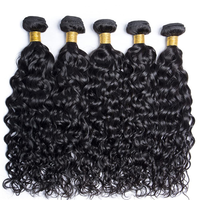 Meilleure Vente : Lots de Cheveux Humains Vierge Brésiliens de Qualité Supérieure, Ondulés (Water Wave), avec Closure – En Gros et en Stock