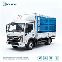 Электрический грузовой фургон Dongfeng 4x2 EV350 PRO с одинарной кабиной, длина 4,19 м, грузоподъемность 1100 кг, батарея CATL, легкий грузовик с кузовом-платформой