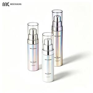 Flacon pompe airless PCR 6ml 8ml 10ml, emballage cosmétique recyclable pour sérum contour des yeux, soins de la peau, OEM ODM, format voyage personnalisé - Product Image 4