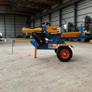 <span class=keywords><strong>Fendeuse</strong></span> de bûches hydraulique verticale et horizontale STR 25 tonnes avec châssis mobile et commande à une seule poignée pour le traitement du <span class=keywords><strong>bois</strong></span> agricole - Product Image 2