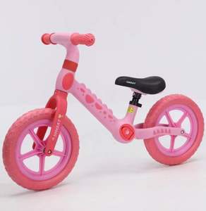 Vélo d'équilibre sans pédale pour enfants de 2 à 5 ans-comprend un coussin de sécurité, un siège rembourré, des mini poignées et des pneus sans crevaison - Product Image 4