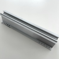 Support de panneau solaire en alliage d'aluminium, mini rail pour toit en tôle, systèmes de montage sur rail PV