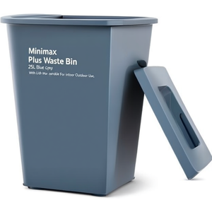Pattumiera (25Lt) MINIMAX+ Gris azulado A11557 - Product Image 2