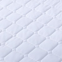 Ensemble de draps de lit d'hôtel en gros, housse de lit rafraîchissante et imperméable, protège-matelas, chambre à coucher, ensemble de draps de lit blancs en gros pour lit Queen