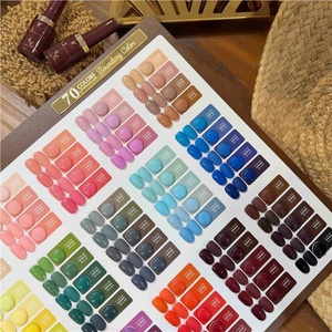 Ensemble de vernis à <span class=keywords><strong>ongles</strong></span> effet œil de chat imperméable de haute qualité Mu Li de 70 couleurs, formule en <span class=keywords><strong>résine</strong></span> tendance et longue durée <span class=keywords><strong>pour</strong></span> utilisation en salon de manucure - Product Image 6