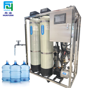 Huayuan quy mô nhỏ hệ thống nước tinh khiết 500L 1000L 2000L nhà lọc nước máy xử lý thẩm thấu ngược RO Máy lọc nước - Product Image 1