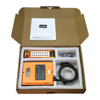 Module émetteur-récepteur de télécommande sans fil RF LCC Q1400 14 touches 433 MHz pour grue