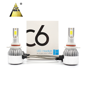 Giá tốt nhất C6 9012 Led Đèn Pha DC 12V 24V 72W 7600LM tự động chiếu sáng COB 7200lm không thấm nước IP65 H11 H1 9012 DC 12V 24V 72 V - Product Image 5