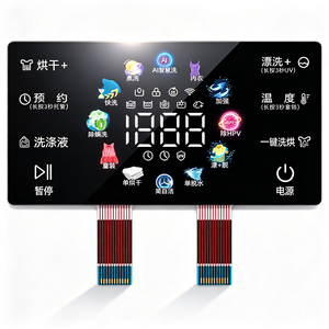 Panel de Control de Lavadora Personalizado OEM, Adhesivo de Membrana para Pantalla, Recubrimiento de PVC/PET Impreso - Product Image 4