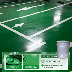 Peinture pour sols en polyuréthane antidérapante, résistante à l'usure et facile d'entretien, de haute qualité, pour <span class=keywords><strong>extérieur</strong></span>, intérieur et parkings – Fournisseur direct usine - Product Image 2