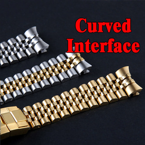Bracelet de <span class=keywords><strong>montre</strong></span> pour R-olex GMT, bracelet de <span class=keywords><strong>montre</strong></span> Su-bmariner, bracelet de <span class=keywords><strong>montre</strong></span> en <span class=keywords><strong>acier</strong></span> inoxydable massif Jubilee, bracelet de <span class=keywords><strong>montre</strong></span> <span class=keywords><strong>Daytona</strong></span>, 20 mm - Product Image 4
