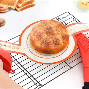 Alfombrilla de silicona para hornear Syh163 al por mayor con asa larga, antiadherente, reutilizable, para masa y pan - Product Image 5