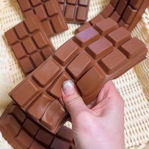 ของเล่นบีบคลายเครียด PU เนื้อนุ่ม รูปทรงช็อกโกแลต คืนรูปช้า ขายส่ง - Product Image 2
