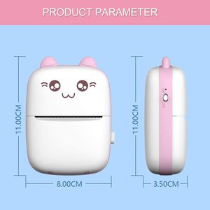 Máy In Tức Thì Mini 200DPI Thiết Bị In Học Hỏi Không Dây BT Máy In Nhiệt Bỏ Túi 58Mm - Product Image 4