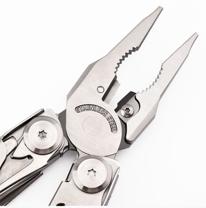 Customizable Outdoor <strong>Multi</strong>-<strong>Function</strong> Combination <strong>Tools</strong> Tactical Pliers Wrench for Camping Knife Pliers Carrying Case Included - Product Image 5