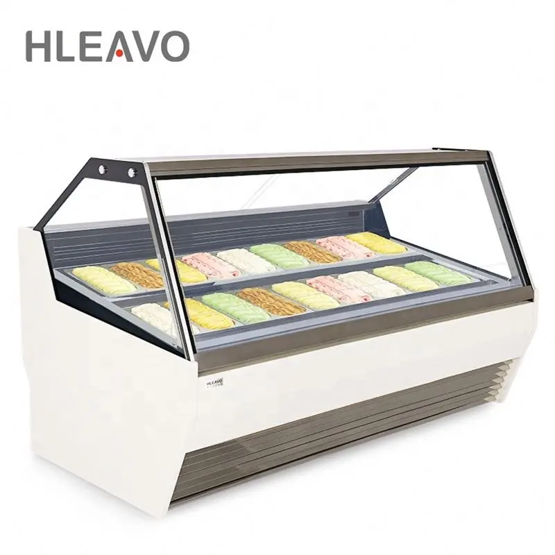 Ice Cream Gabinete de vendas diretas Para Venda Utilizado Freezers de Sorvete Para O Congelamento