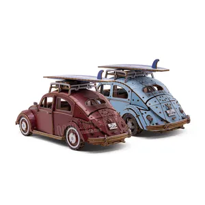 Beetle Car Models Educational Puzzle Assemble Toys for Adolescents Promotes Learning and Problem-Solving Skills